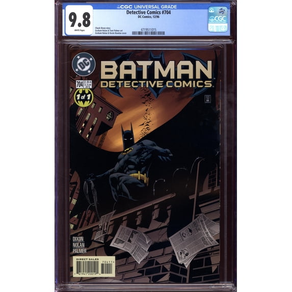 Detective Comics #704 - CGC 9.8 Comic Book