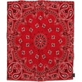 thumbnail image 4 of Yibo Floral Folk Art Blanket Flannel Soft and Comfortable Anti-static Bed Sofa Blanket, 4 of 7