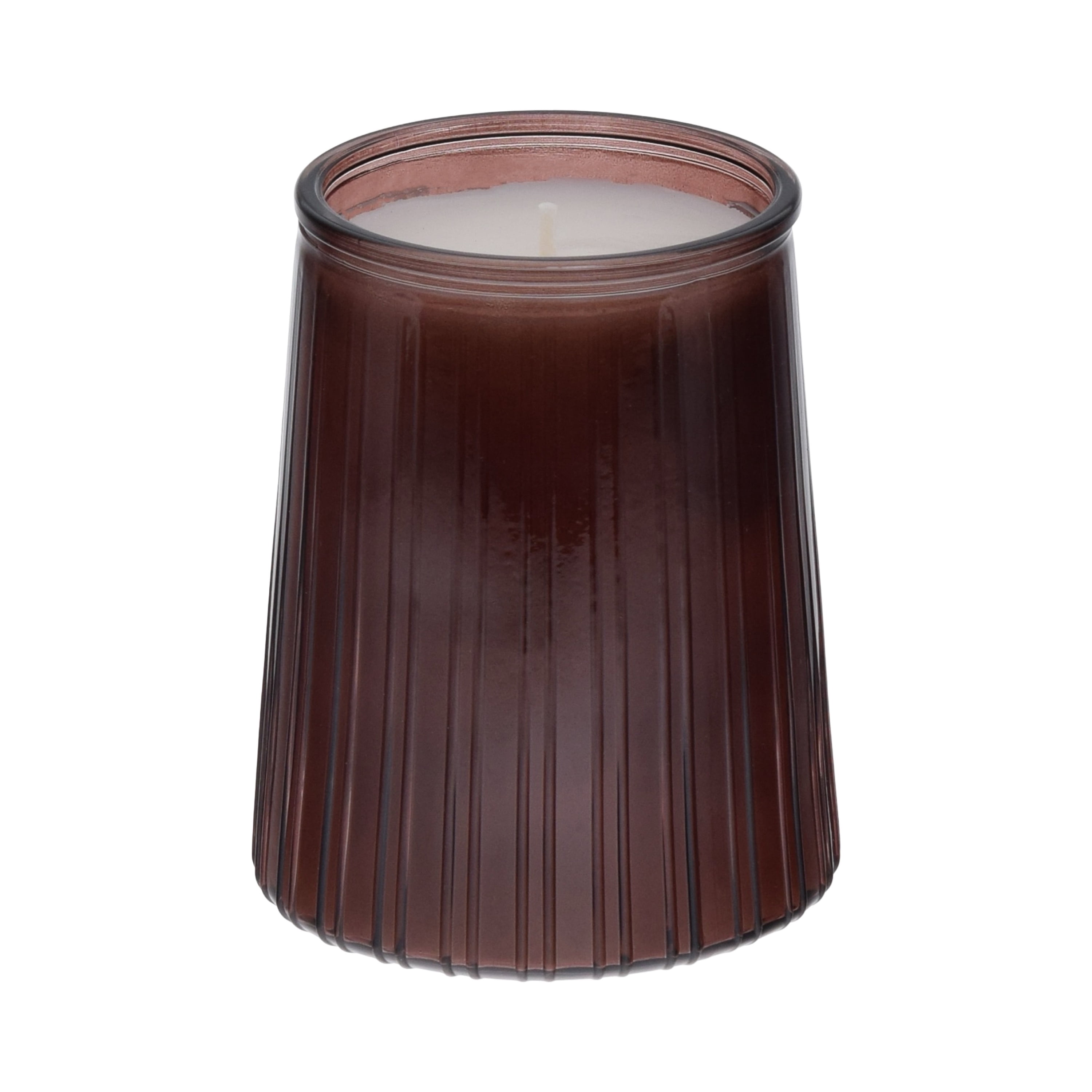 Better Homes & Gardens Firewood and Spice 1-Wick 16.1oz Ribbed Jar Candle