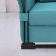 thumbnail image 4 of 4 Pcs Adjustable Bed Risers Succulent Leaf Propagation Tray Heavy Furniture Home Appliance Black, 4 of 8