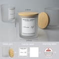 thumbnail image 4 of 10oz, 8 Pack Thickened Glass Candle Jars with Metal Lids, Candle Containers, Glass Vessels for Hand Making DIY Craft (8pcs Frosted), 4 of 8
