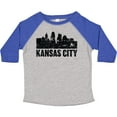 thumbnail image 3 of Inktastic Kansas City Skyline Grunge Boys or Girls Toddler T-Shirt, 3 of 5