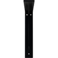 thumbnail image 3 of Ekena Millwork 2"W x 12"D x 12"H Stockport Steel Bracket, Powder Coated Black, 3 of 12