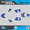 Blue, variant on Kalair GFX Graphics Kit for Yamaha PW80 (1990-2008) Incision Series