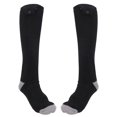thumbnail image 2 of 1 par de calcetines térmicos para hombres y mujeres, calcetines eléctricos, calentadores de pies, calcetines gruesos para montar en motocicleta, snowboard, calcetines térmicos cálidos, 2 of 10
