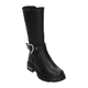 thumbnail image 4 of Bota Yuyin Niña Negro Cierre Corazón T22-26 negro 23, 4 of 9