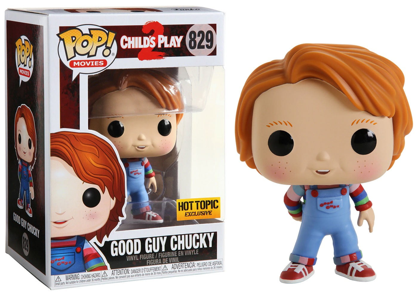 Child's Play Funko POP! Movies Good Guy Chucky Vinyl Figure - Walmart.com - Walmart.com