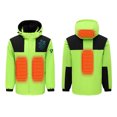 thumbnail image 2 of Chaquetas y abrigos casuales de manga larga con capucha, con USB, temperatura constante, calefactables, resistentes al viento, talla grande, para hombre y mujer, invierno, 4 unidades, 2 of 5
