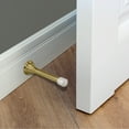 thumbnail image 4 of Design House 20-Pack Spring Door Stop Wall Protector with Rubber Tip, Polished Brass, 4 of 17