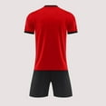 thumbnail image 6 of Bovxnpu Boys' Active Shorts Set, T-Shirt and Gym Shorts Activewear, Children's Casual Short Sleeved Round Neck Top With Shorts Sports Breathable Set 12 Years, 6 of 6