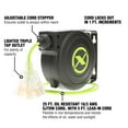 Flexzilla® Retractable Extension Cord Reel, 16/3 AWG SJTOW Cord, 25