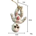 thumbnail image 6 of Halloween Hanging Decorations Doll Decor Horror Prop, Indoor/Outdoor, Halloween Haunted Dolls Decoration (25CM), 6 of 7