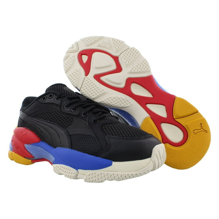 Puma Liquid Cell Epsilon Boys Shoes Size 5 Color Puma Black Dazzling Blue