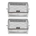 thumbnail image 1 of 2 Pcs Cages en Acier Inoxydable Grillées Four Panier à Frites Outils de Rôtissage de Cuisine, 1 of 8