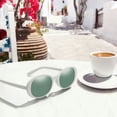 thumbnail image 4 of Gafas de sol de montura pequeña de moda europea y americana, gafas de sol personalizadas, fabricadas en PC, 4 of 5