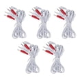 thumbnail image 3 of Electrode Wire, Promote Blood Circulation Multifunctional Electrode Wires Cable 2.5mm Plug 4.9ft Length  For Massager, 3 of 8