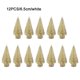 thumbnail image 1 of 12 Pieces Artificial Mini Christmas Tree Figurine Sisal Silk Cedar Mini Miniature Micro Landscape Home Room Table Top Decoration, 1 of 4
