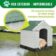 thumbnail image 3 of Casa Para Perro Q Perrón Tamaño Mediano Color Verde, 3 of 5