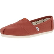 Toms Men's Classic Canvas Picante Red Canvas Ankle-High Canvas Flat Shoe - 9.5M