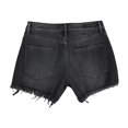 thumbnail image 2 of Articles of Society Womens Meredith Casual Denim Shorts, Black, 26, 2 of 2