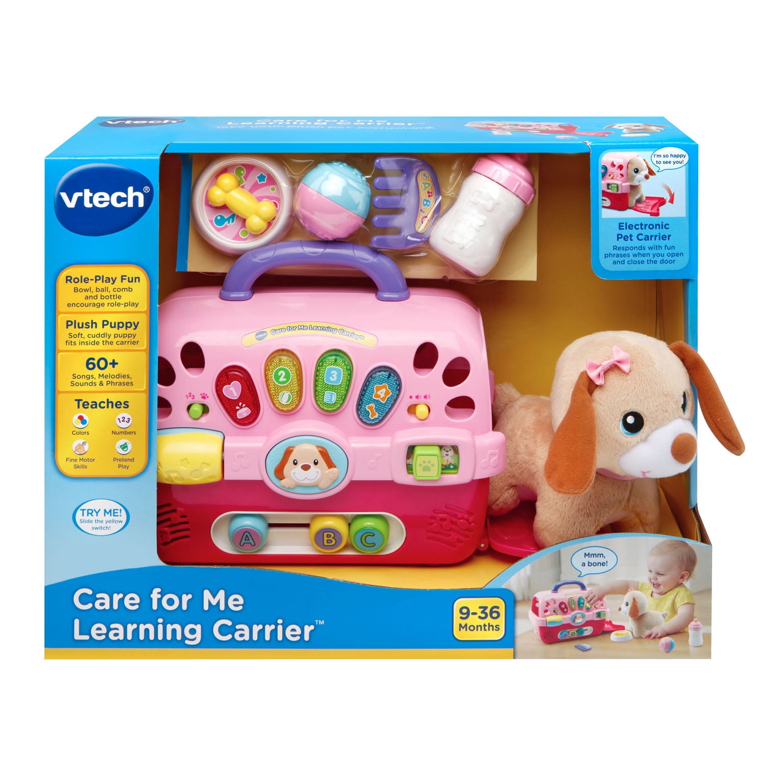 vtech cosy kitten carrier