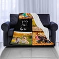 thumbnail image 4 of Personalized Photo Blankets Customized Throw Blankets with Picture Birthday Christmas Anniversary Valentines Mother's Day Gifts for Mom Women Best Friends Couple 6 Pictures Blankets, 4 of 5