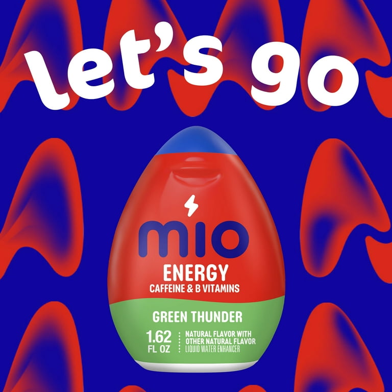 mio mioページ MiO Energy Green Thunder Water Enhancer, Sugar Free, Caffeinated