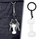 thumbnail image 5 of Mini llavero con mancuernas para entusiastas del fitness | Llavero de silicona estilo halterofilia | Accesorio Gym Exercise Lover | Bolsa duradera | Bolso | Decoración de mochilas | 1 Pieza, 5 of 9