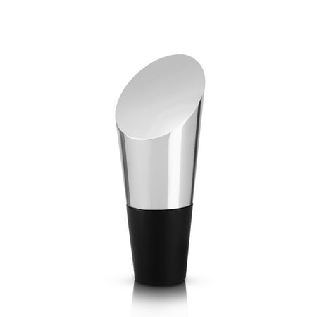 

Viski Heavyweight Bottle Stopper Wine Bottle Stopper Wine Preserver Bar Supplies Stainless Steel Silicone Seal Set of 1
