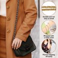thumbnail image 4 of Uxcell 2 Pack 24" Purse Chain Strap with Buckle for Bags(Light Brown, Gold), 4 of 7