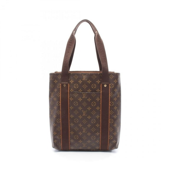 Pre-Owned Louis Vuitton Cabas Bobur Tote Bag, Coated Canvas and Leather, Monogram,... (Fair)