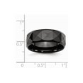 thumbnail image 2 of Ceramic Black 8mm Polished Band Ring - Size 12.5, 2 of 2