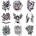 thumbnail image 1 of Tatuaje Temporal Mariposa Impermeable 9PCS Bsvklp Cuerpo Brazo Pecho Hombro Muslo, 1 of 9