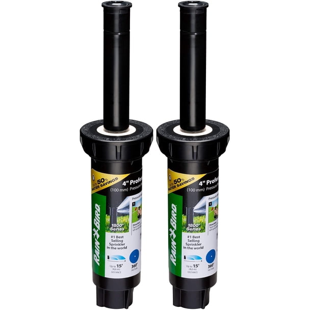 Aspersor Rain Bird 1804FDSP25 con Regulador de Presión (PRS)