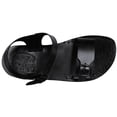 thumbnail image 5 of Holy Land Market Men/Women Biblical Jesus Leather Sandals/Slides From Jerusalem (Jerusalem  Black) (41 M EU), 5 of 7