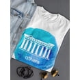 thumbnail image 3 of Athens Greece Doodle Greek T-Shirt Women -Image by Shutterstock, Female Medium, 3 of 4