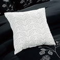 thumbnail image 2 of Elight Home  Iris Embroidery Plus 7 Piece Comforter Set - Queen, 2 of 7