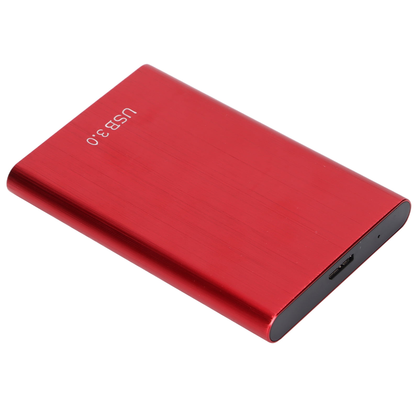 SSD External Drive, Aluminum Alloy Rounded Shell Easy To Carry Mobile Durable External Hard