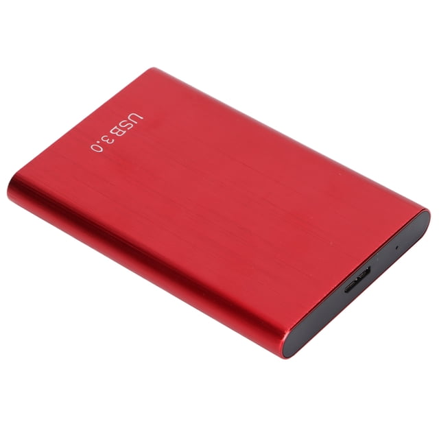 External Hard Drive Aluminum Alloy Rounded Shell Mobile Hard Drive Easy To Carry for Notebooks for Desktop for Computers ANGGREK Otros