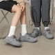 thumbnail image 4 of 2022 nuevas zapatillas de deporte para mujer, zapatos de plataforma plana, moda de primavera, zapatos casuales de suela gruesa cómodos para mujer, 4 of 5