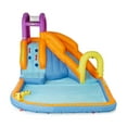 thumbnail image 2 of Magic Time Mega Tornado Twist Outdoor Inflatable Kids Water Park with Slide, 2 of 7