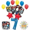 Mayflower Products The Ultimate Transformers 7th Birthday Party Supplies and Balloon Decorations