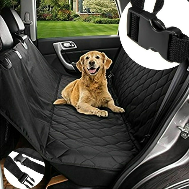Car Seat Cover Rear Back Pet Dog Travel Waterproof Bench Protector
