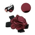 thumbnail image 3 of Unique Bargains 1 Pc Flower Duckbill Hair Clips for Home Wine Red, 3 of 5