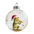 thumbnail image 2 of Dserhfy Frog Christmas Ornament, Acrylic Tree Decorations with Hanging Rope, Festive Holiday Decor, 2 of 8