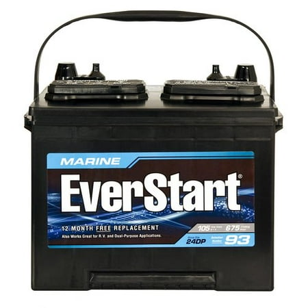 EverStart Marine Battery, 24DP-4