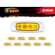 thumbnail image 1 of 10 Plafones Lat TUNELIGHT-RENOVATIO con 4 Leds Estrobo Ámbar Ovalados, 1 of 7