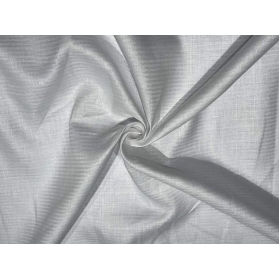 100% HEMP natural white color with herringbone design fabric 58" wide [11897]