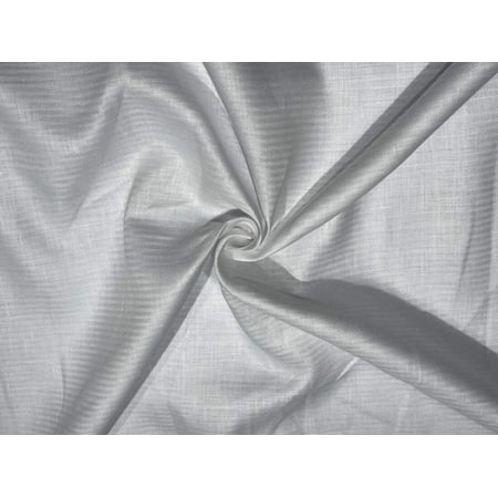 100% HEMP natural white color with herringbone design fabric 58" wide [11897]