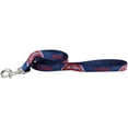 thumbnail image 2 of Detroit Basketball Pistons Large 1 inch wide -  6 foot Dog Leash Lead, 2 of 3